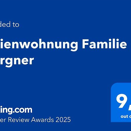 Ferienwohnung Familie Mergner Бад Лангензалца Екстериор снимка